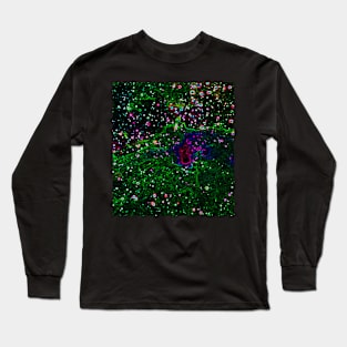 Black Panther Art - Glowing Edges 379 Long Sleeve T-Shirt